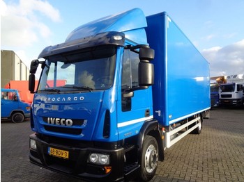 Box truck Iveco EuroCargo 120E21 + Euro 6 + lift + 7 in stock: picture 1