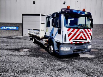 Dropside/ Flatbed truck Iveco EuroCargo 120 PLATEAU + D'HOLLANDIA 750 KG - 120100 KM - EURO 5 - DUBBELE CABINE: picture 1