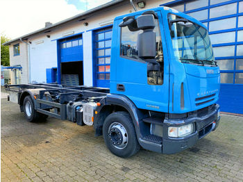 Cab chassis truck Iveco EuroCargo 4x2 ML 140 E22 BDF Container TOP: picture 1
