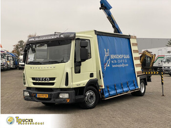 Crane truck Iveco EuroCargo 75E16 + Euro 5 + Palfinger PK6001 Crane + Glastransport + Remote: picture 1