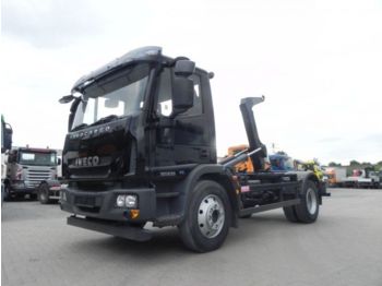 Hook lift truck Iveco EuroCargo ML 120 E 25 Abrollkipper Hiab City-Lif: picture 1