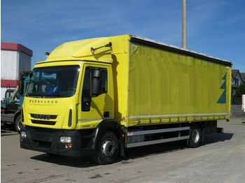 Curtainsider truck Iveco EuroCargo ML 140 E 25 Pritsche Plane Schiebeplan: picture 1