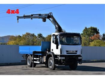 Tipper, Crane truck Iveco Eurocargo 120E25* HIAB 099 BS -3DUO * 4x4 !: picture 1