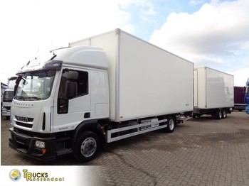 Refrigerator truck Iveco Eurocargo 120E28 + Euro 5 + Thermo King V-700 MAX + Manual + lift: picture 1