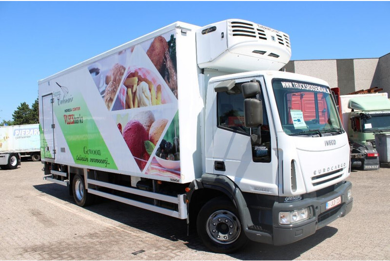 Refrigerator truck Iveco Eurocargo 150e240 + thermo king + manual + dhollandia: picture 2