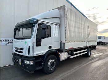 Curtainsider truck Iveco Eurocargo 180E32 €6 LBW AHK: picture 1