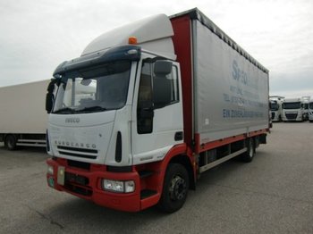 Curtainsider truck Iveco Eurocargo  ML120E22  Plane mit LBW: picture 1