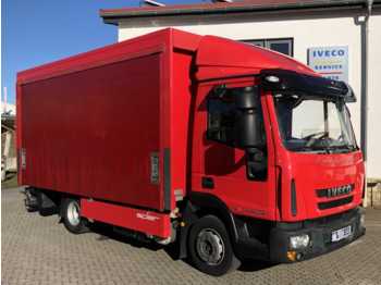 Curtainsider truck Iveco Eurocargo ML120EL22 Getränke Plane + LBW Klima: picture 1
