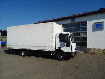 Curtainsider truck Iveco Eurocargo ML75E21 Pritsche/Plane + LBW Euro 6: picture 1