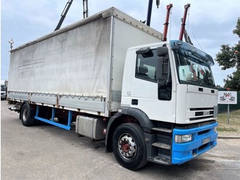 Curtainsider truck Iveco Eurotech 240 - 190E24 - BOX 8m40 - MANUAL ZF - 19T - CLEAN FR TRUCK: picture 1