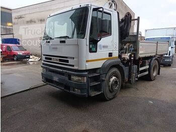 Tipper, Crane truck Iveco - IVECO EUROTECH CURSOR 180 400CV: picture 1