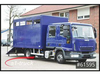 Livestock truck Iveco ML80E18D, Pferde, 7 Sitze, Doka Tüv 11/21: picture 1