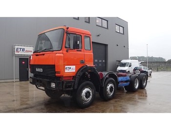 Cab chassis truck Iveco Magirus 320 - 34 (8X4 / V8 / GRAND PONT / SUSP. LAMES): picture 1