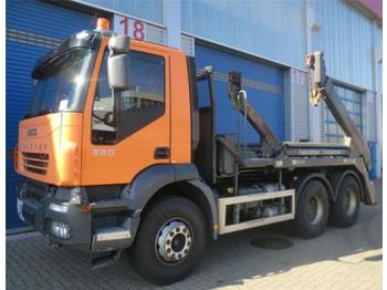 Skip loader truck Iveco Magirus Trakker AD260T38 /6x4 Trakker AD260T38 /6x4 Klima: picture 1