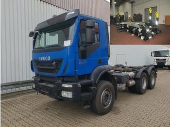 New Hook lift truck Iveco Magirus Trakker AT260T41 6x4 Trakker AT260T41 6x4, Intarder: picture 1