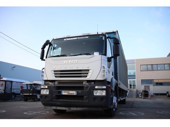 Curtainsider truck Iveco STRALIS 310 +Plateau 9m+D'Hollandia 2000kg: picture 1