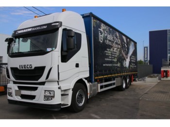 Curtainsider truck Iveco STRALIS 420 - EURO 6: picture 1
