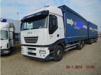 Curtainsider truck Iveco STRALIS 450: picture 1