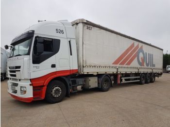 Curtainsider truck Iveco STRALIS 460 ECO 4X2: picture 1