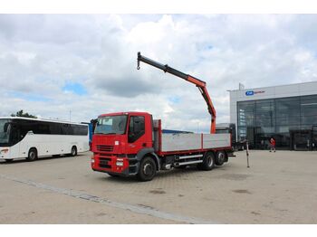 Crane truck Iveco STRALIS ACTIVE DAY 420, 6x2, PALFINGER PK10000: picture 1