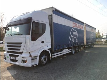 Curtainsider truck Iveco STRALIS AS 260S45: picture 1