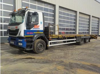 Dropside/ Flatbed truck Iveco Stralis: picture 1