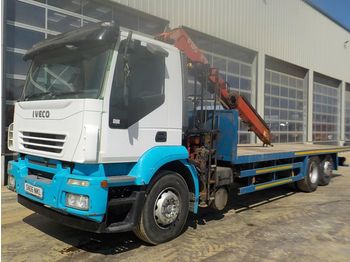 Dropside/ Flatbed truck Iveco Stralis: picture 1