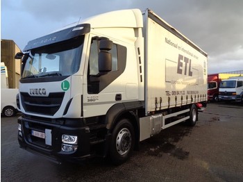 Curtainsider truck Iveco Stralis 360 + euro 6 + manual: picture 1
