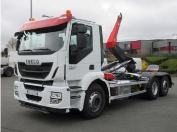 Hook lift truck Iveco Stralis 420: picture 1