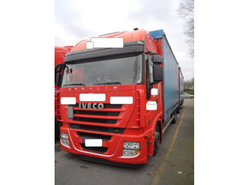 Curtainsider truck Iveco Stralis 420 +Anhänge 120 M3 Schaltung 3 Pedale: picture 1