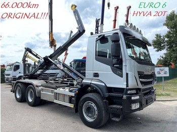 Hook lift truck Iveco Stralis 420 X-WAY - *66.000km* - 6x4 - EURO 6: picture 1