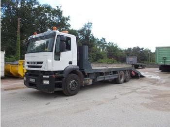 Dropside/ Flatbed truck for transportation of heavy machinery Iveco Stralis AD 260 S 36: picture 1
