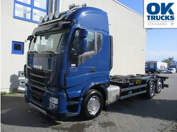 Container transporter/ Swap body truck Iveco Stralis AS260S42Y/FPCM: picture 1