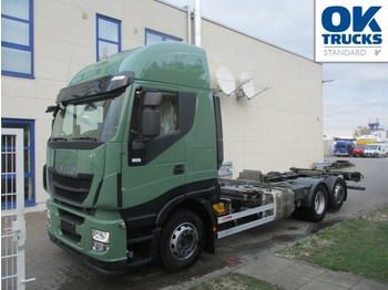 Container transporter/ Swap body truck Iveco Stralis AS260S46Y/FSCM: picture 1