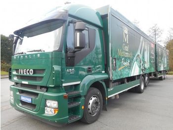Beverage truck Iveco Stralis AT260S45Y/FS-D mit SPIER Tandemanhänger: picture 1