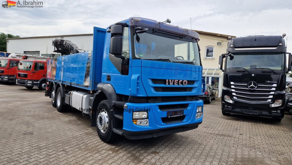 Crane truck Iveco Stralis mit HIAB 166 Kran, Topzustand Stralis 420 einsatzbereit: picture 10