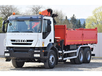 Crane truck Iveco TRAKKER 360 * Kipper 5,60m* PK 15500/FUNK * 6x4: picture 4