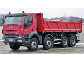 Tipper Iveco  Trakker 380 * Kipper 7,00m + BORDMATIC *8x4*: picture 1