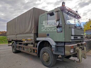 Container transporter/ Swap body truck Iveco - Trakker MP190E35W/P 4x4 Wechselbrücke und Schneepflugplatte: picture 1