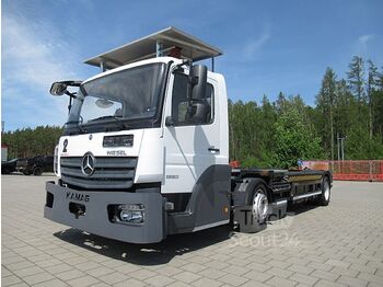 Container transporter/ Swap body truck - KAMAG WIESEL mit Sattelplatte: picture 1
