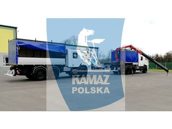 New Curtainsider truck, Municipal/ Special vehicle KAMAZ 6x6 SERVICE CAR: picture 1
