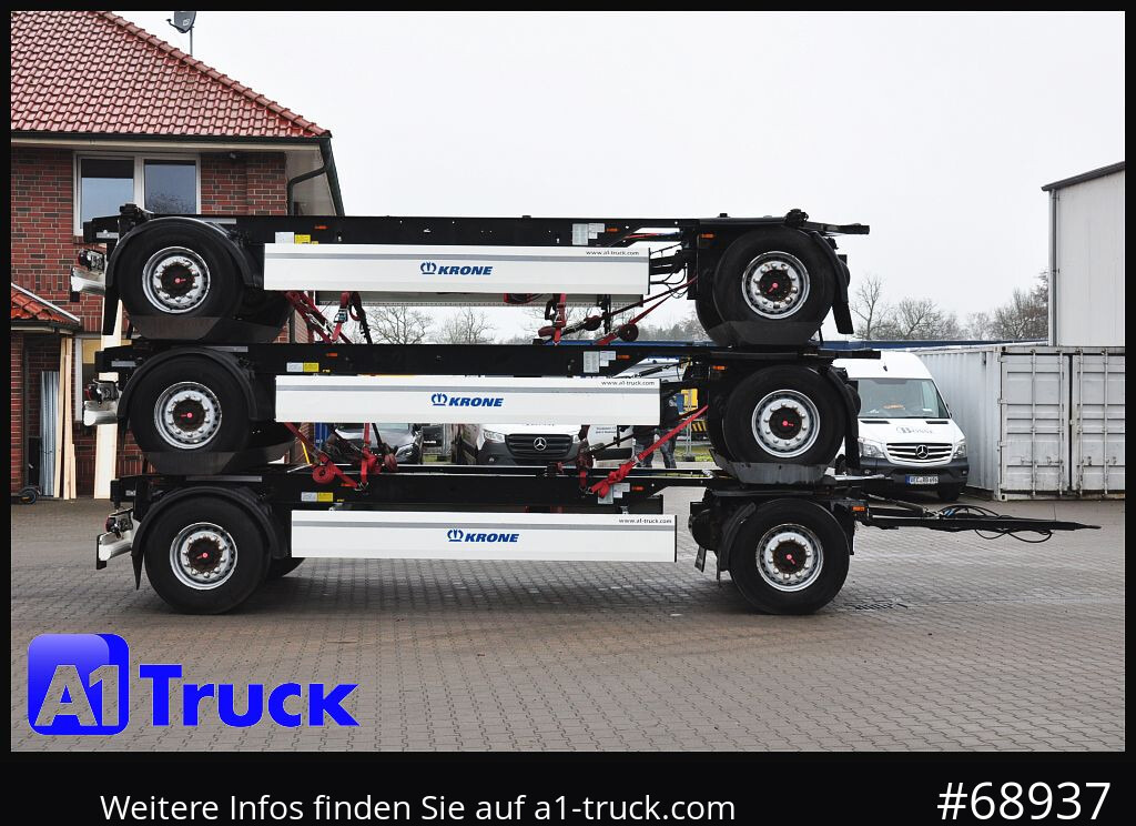 Truck KRONE 3 er Paket Standard BDF, Bj  2017  SAF Achse
