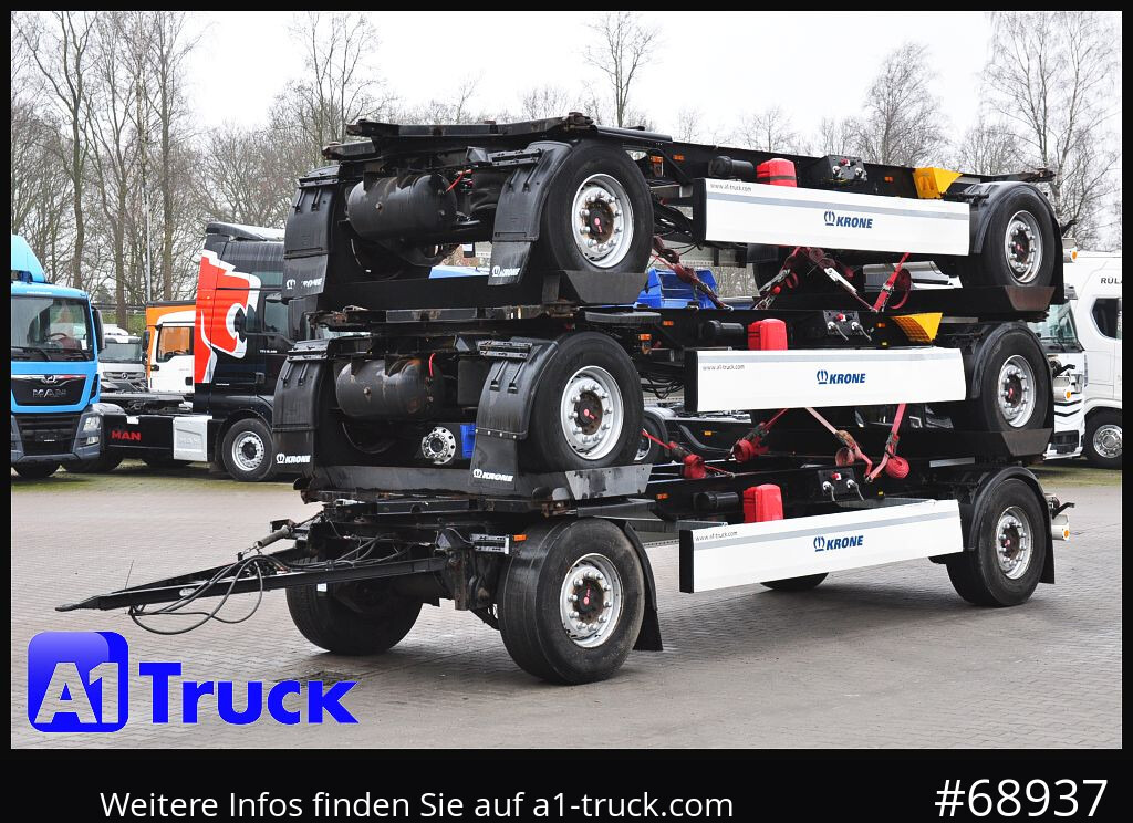 Truck KRONE 3 er Paket Standard BDF, Bj  2017  SAF Achse