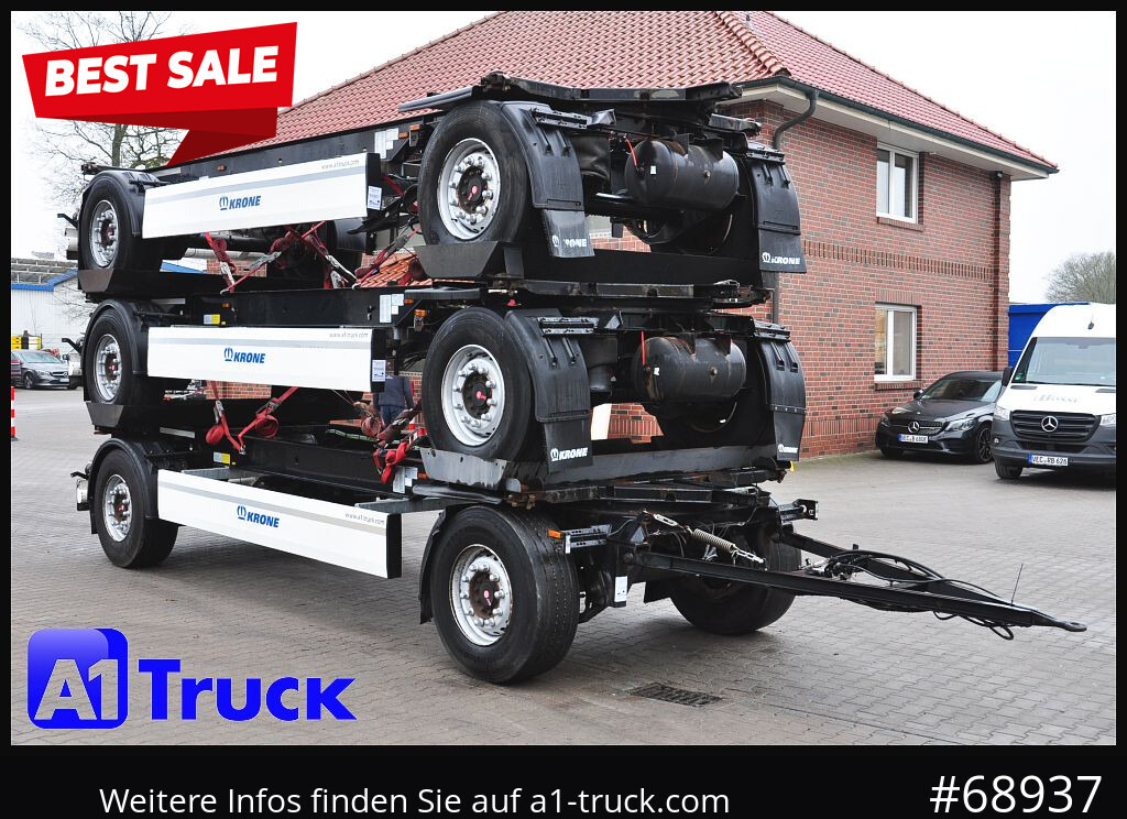 Truck KRONE 3 er Paket Standard BDF, Bj  2017  SAF Achse