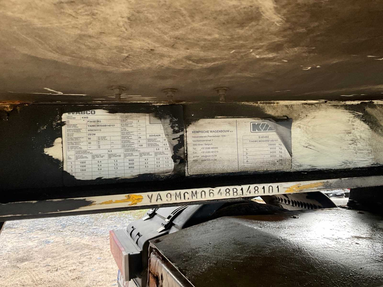 Truck KWB P-393-STI-H3 CHAPEOPLEGGER