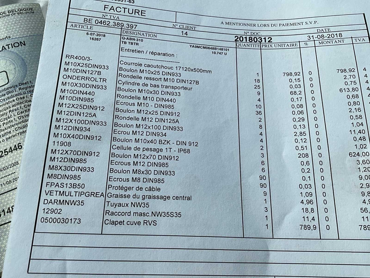 Truck KWB P-393-STI-H3 CHAPEOPLEGGER