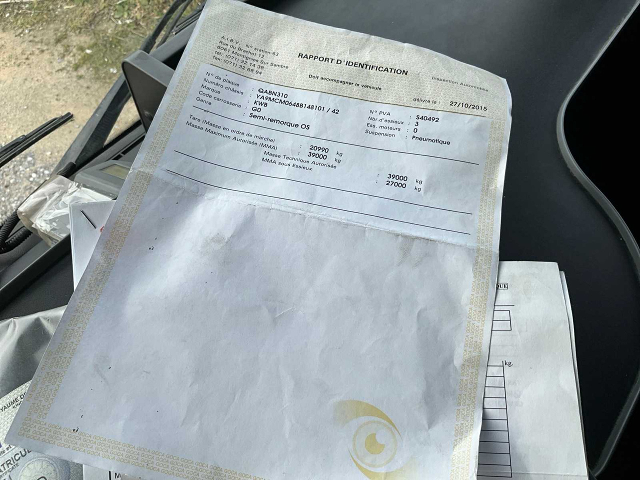 Truck KWB P-393-STI-H3 CHAPEOPLEGGER