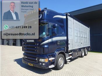 Scania R500 V8 6X2 Drie laags + Retarder  - livestock truck