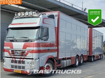 Livestock truck Volvo FH 500 XL 6X2 4-stock Berdex Steering-axle Euro 5