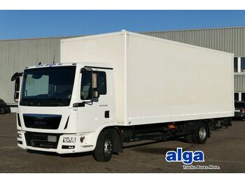Box truck MAN 12.200 TGL BL 4x2, AHK, Klima, LBW, Luftfederung: picture 1